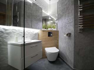 Апартаменты 4UApart-Apartment studio Mohito Свиноуйсьце Апартаменты с балконом-45